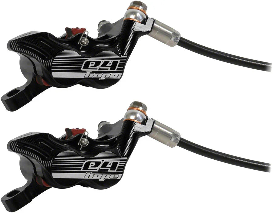Tech 3 E4 Duo Disc Brake Lever - Left Hand Front Rear Hydraulic Post Mount BLK - Bicycle Warehouse