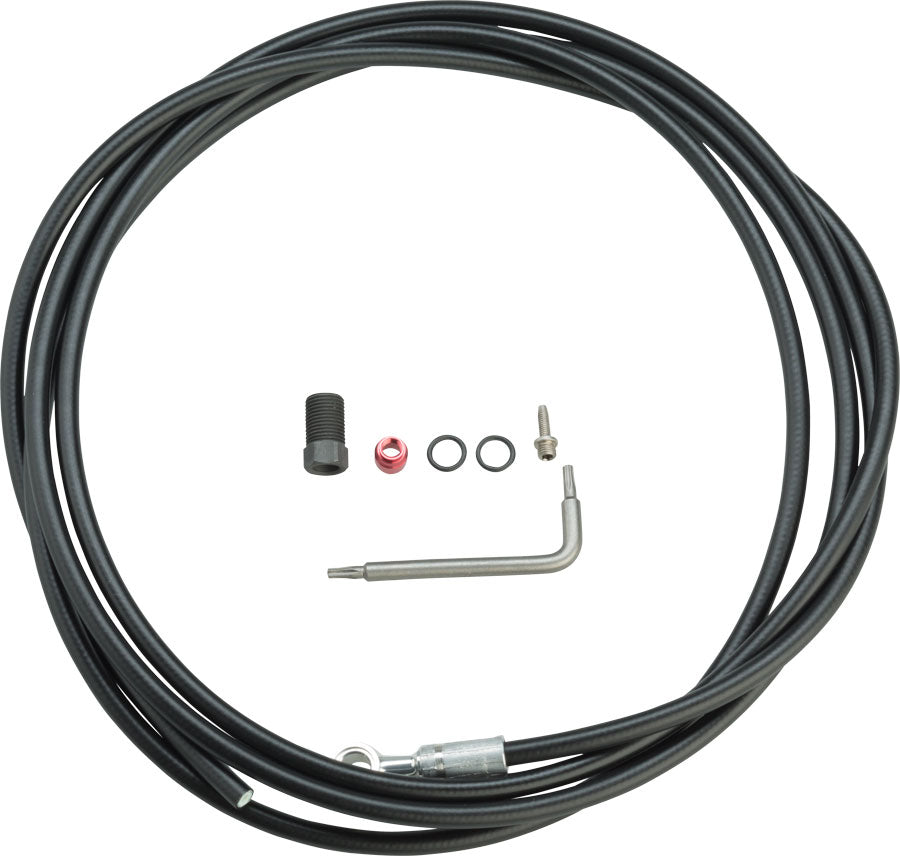 Hydraulic Line Kit Black 2M Fits Juicy 2010-11 Elixir XX - Bicycle Warehouse