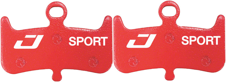 Mountain Sport Disc Brake Pads - Semi-Metallic Steel Backed Fits Hayes Dominion A4 - Bicycle Warehouse