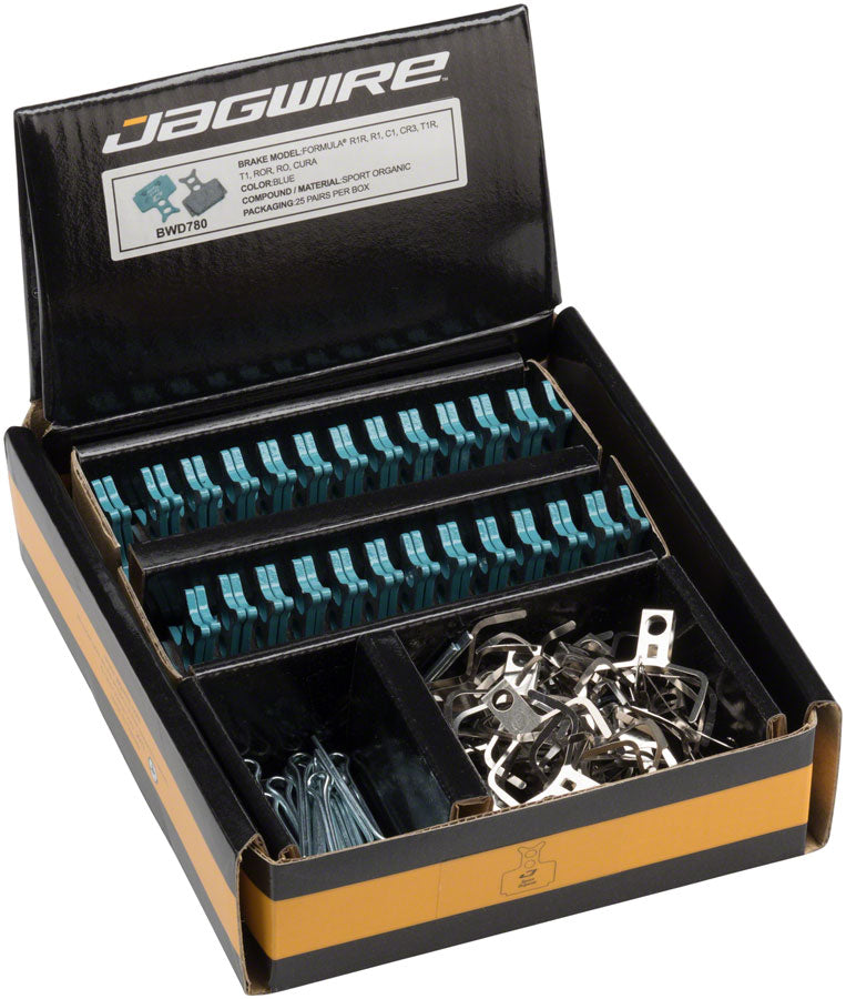 Sport Organic Disc Brake Pads - For Formula C1 CR3 Cura Mega R1/R1R RO/ROR RX T1 Bulk Box of 25 - Bicycle Warehouse