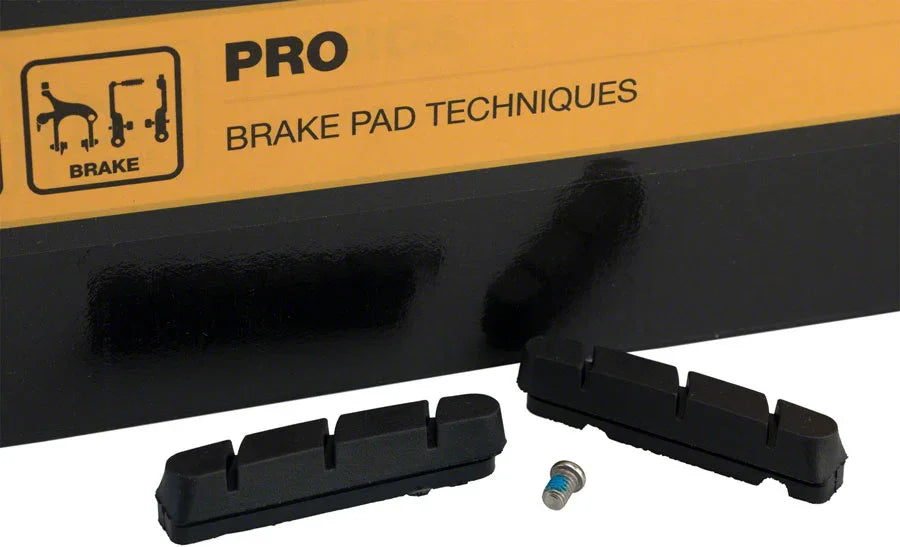 Road Pro S Brake Pad Inserts SRAM/Shimano Box of 50 Pairs Black - Bicycle Warehouse
