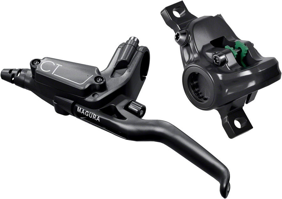 Magura MT C4 Disc Brake Lever - Front Hydraulic 2-Piston Post Mount BLK - Bicycle Warehouse