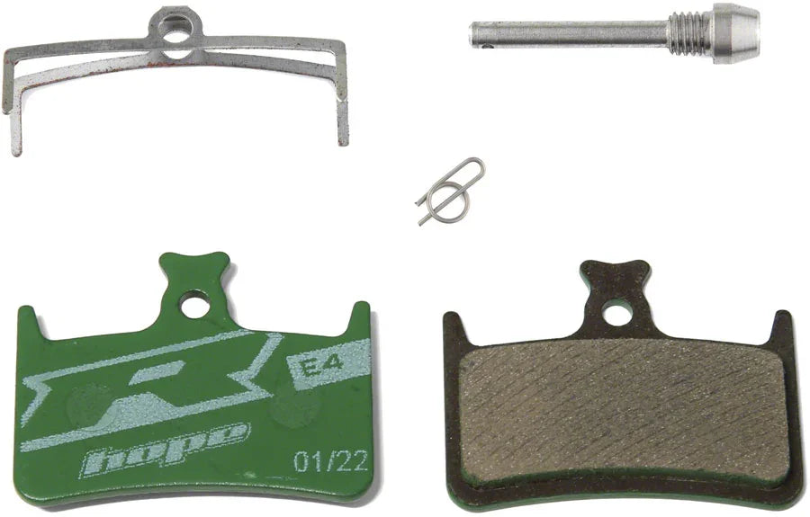 E4 Brake Pads - Racing Organic Compound Fits E4 RX4+ RX4-SH Mono M4 Pair - Bicycle Warehouse