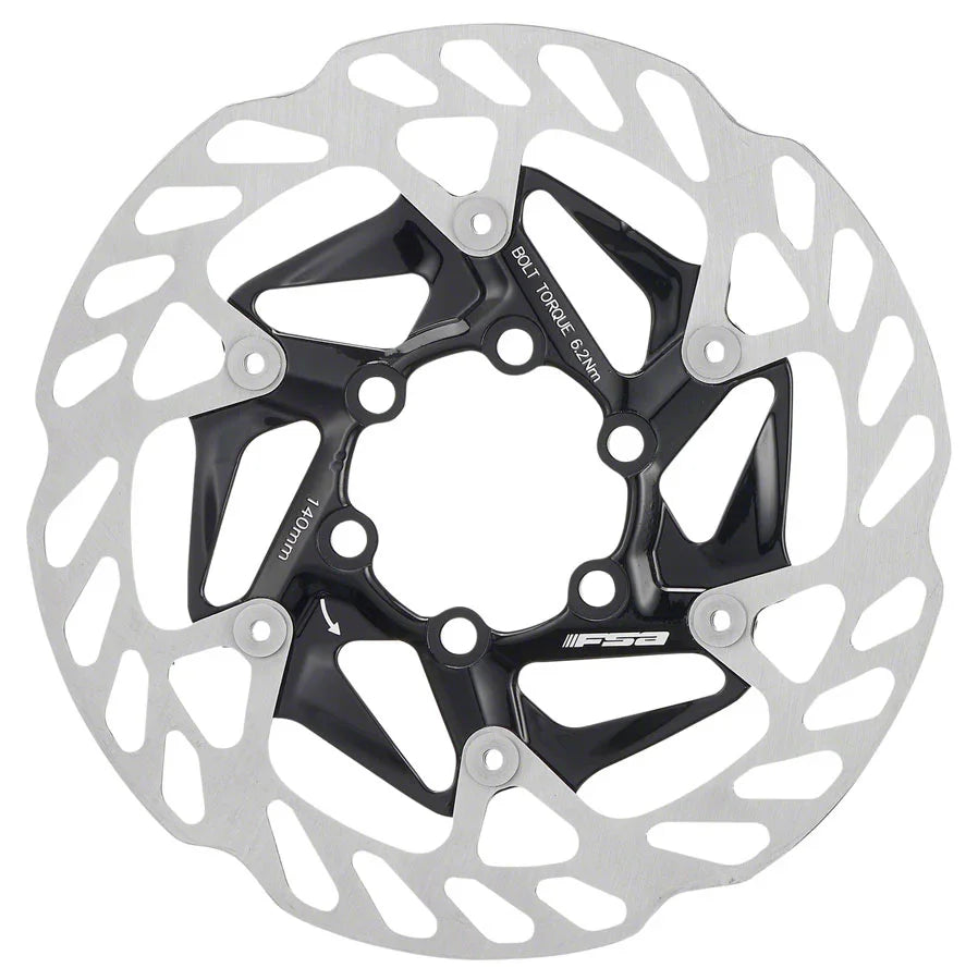 K-Force WE Disc Brake Rotor - 140mm 6-Bolt Silver - Bicycle Warehouse