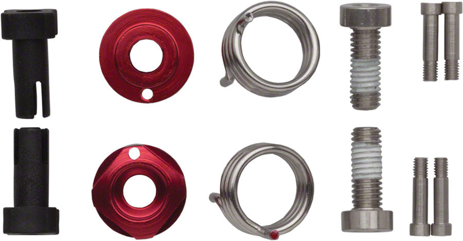 Shorty Ultimate Arm Spring Service Parts Kit Red Cover - Bicycle Warehouse