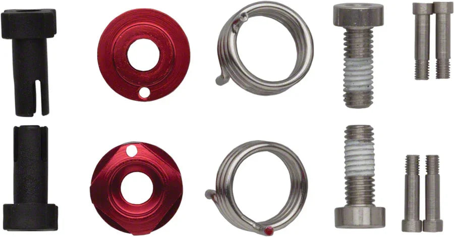 Shorty Ultimate Arm Spring Service Parts Kit Red Cover - Bicycle Warehouse