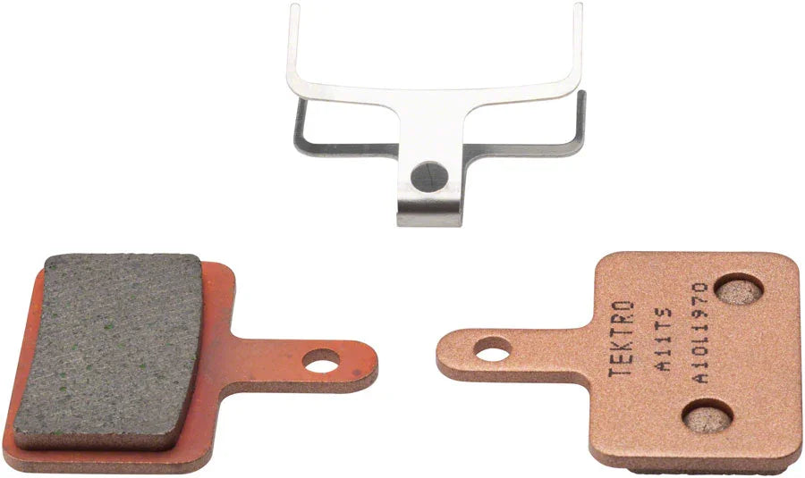 A11TS Disc Brake Pad - Sintered Steel Backed For Use With 2-Piston Calipers - Bicycle Warehouse