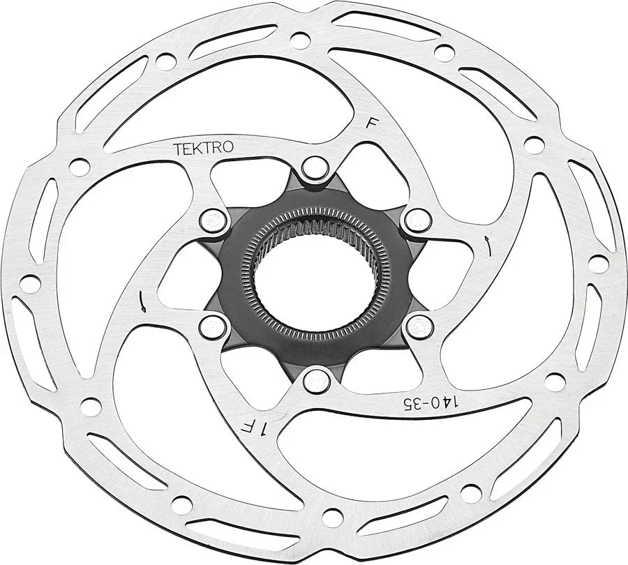 TR180-35 Disc Brake Rotor - 180mm Center-Lock Silver - Bicycle Warehouse