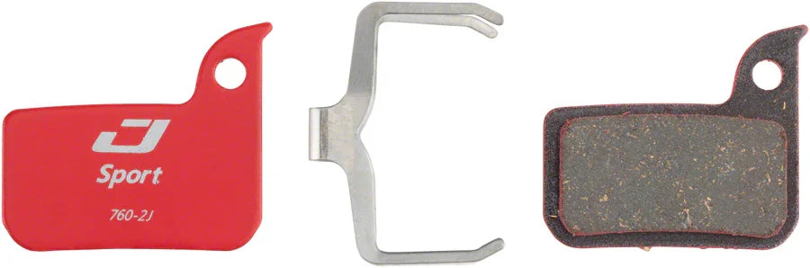 Mountain Sport Semi-Metallic Disc Brake Pads - For SRAM Red Level Force Rival S900 S700 Box/25 Pairs - Bicycle Warehouse