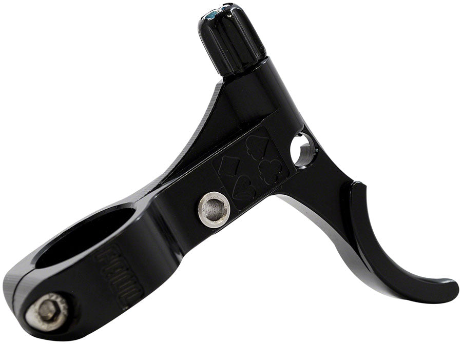 Paul Component Engineering E-Lever Brake Lever - Right Side For Drop Bar 23.8mm Bar Clamp BLK Anodized - Bicycle Warehouse