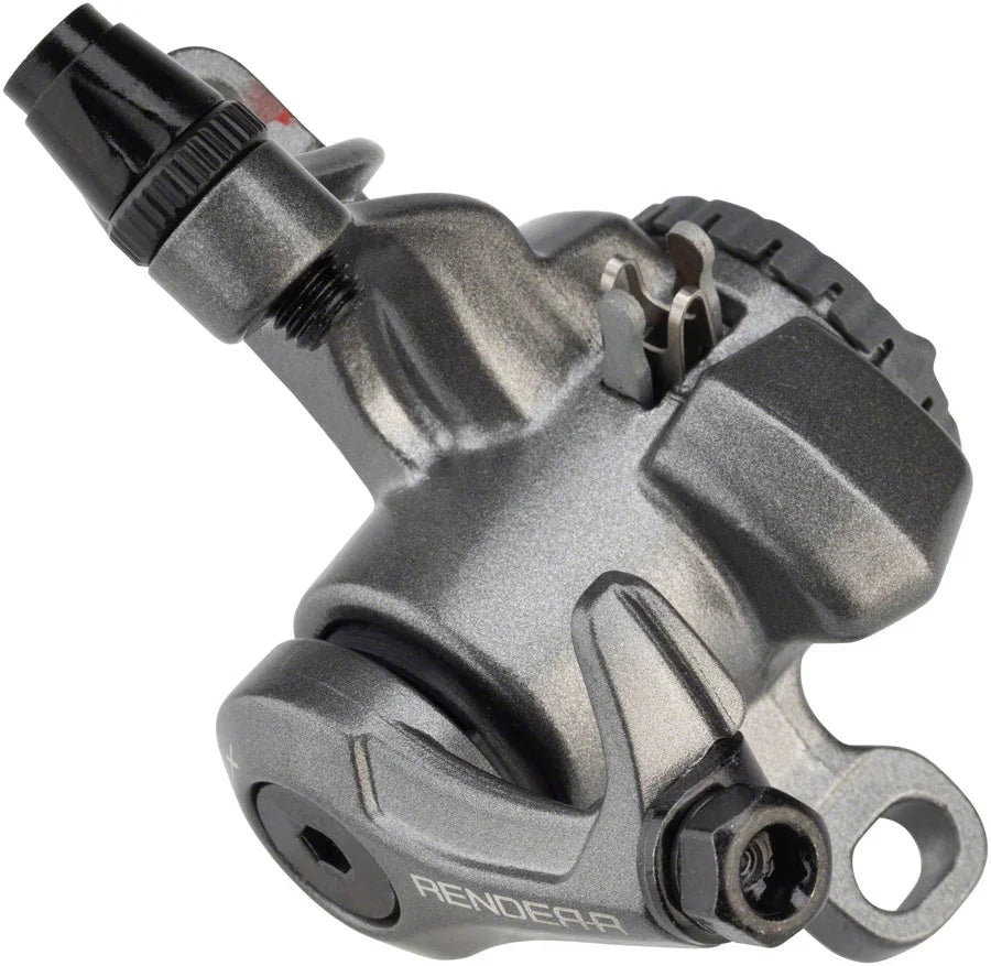 Render R DSK-717 Disc Brake Caliper - Short Pull Road Mechanical Post Mount Gray - Bicycle Warehouse