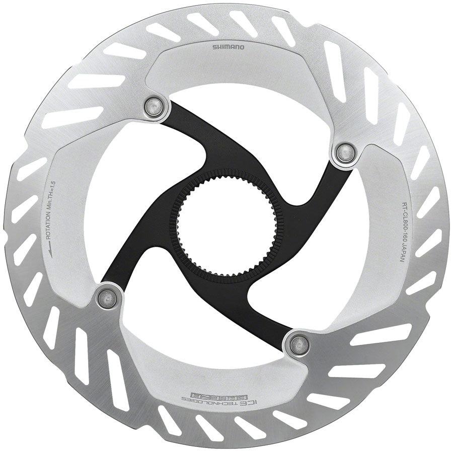 GRX RT-CL800 S Disc Brake Rotor Lockring - 160mm CenterLock Silver - Bicycle Warehouse