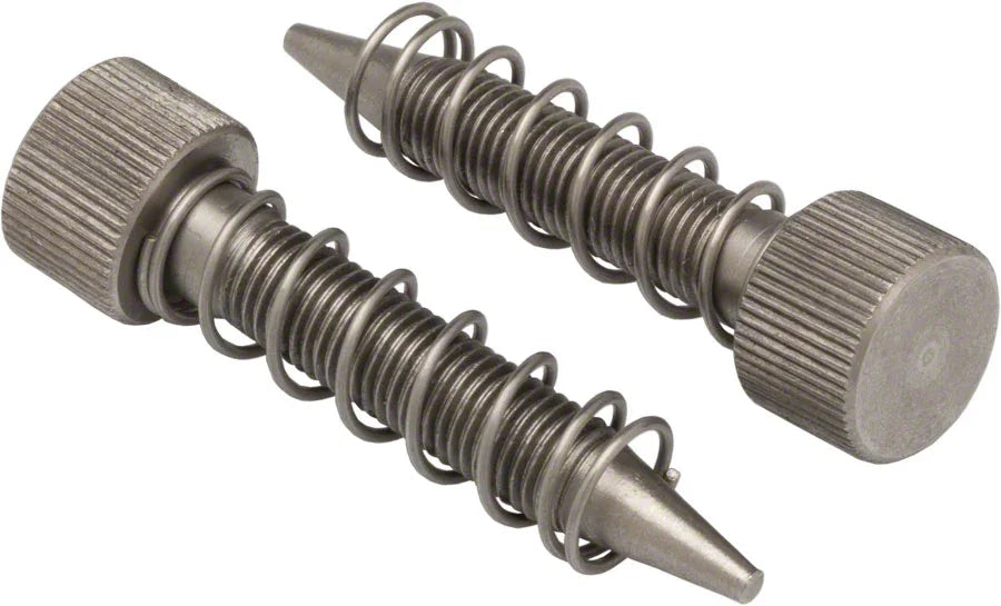 Trailer Hitch Axle Hook Thumbscrews and Springs Pair - Bicycle Warehouse