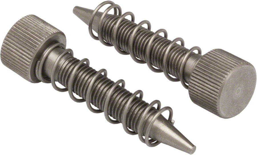 Trailer Hitch Axle Hook Thumbscrews and Springs Pair - Bicycle Warehouse