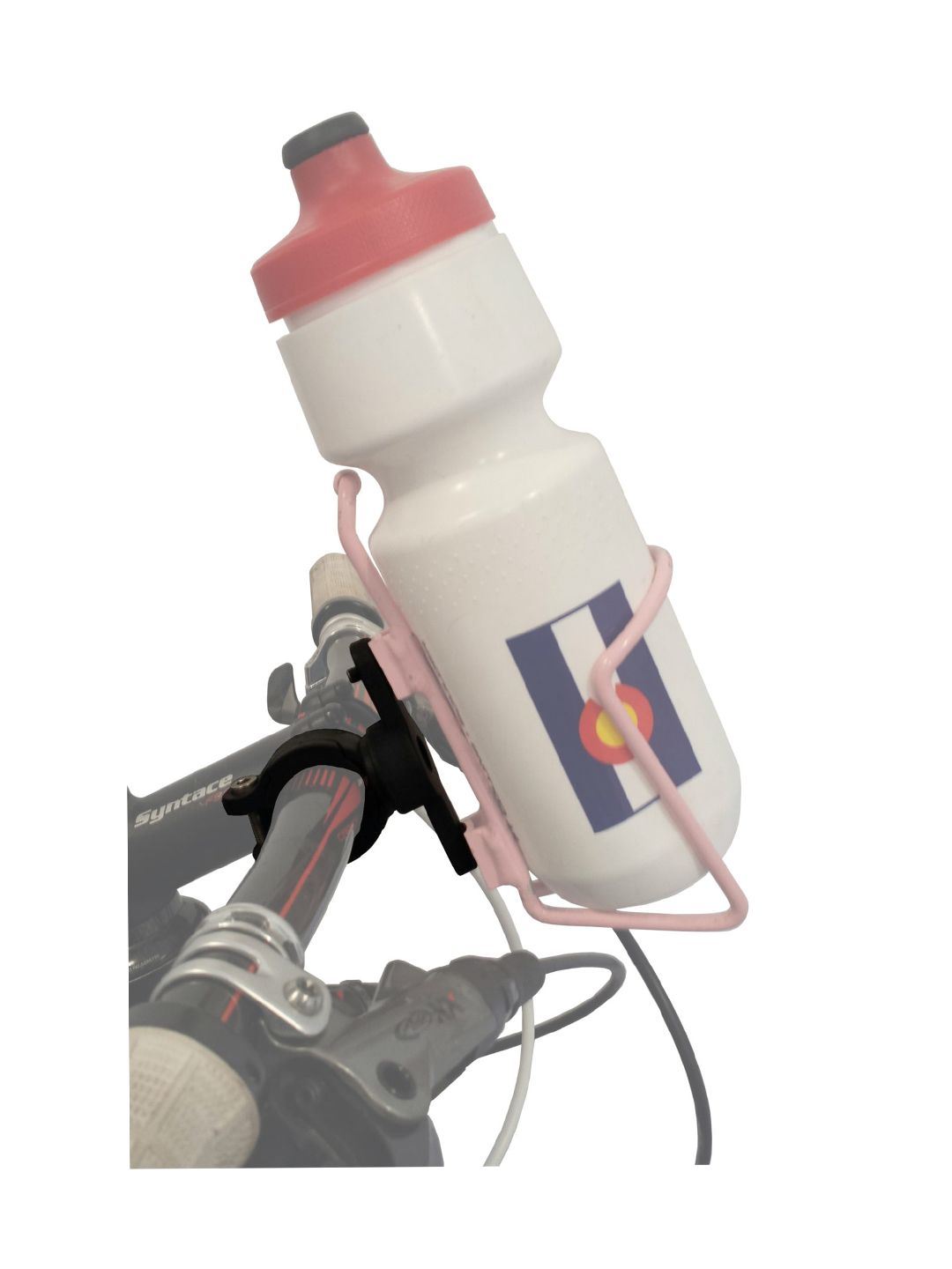 BiKASE Cage Bracket Black - Bicycle Warehouse