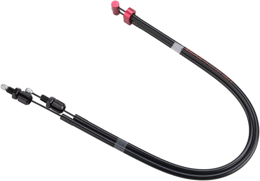 Plus Dual Rotor Cable - 350mm Black - Bicycle Warehouse