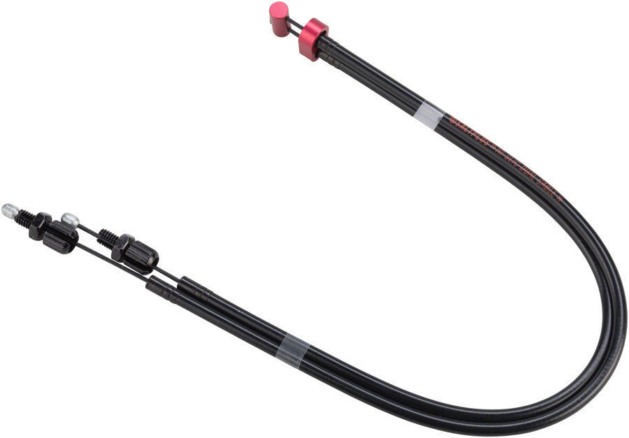 Plus Dual Rotor Cable - 400mm Black - Bicycle Warehouse