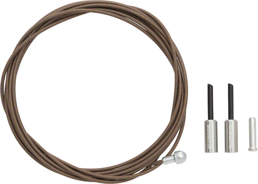 Dura-Ace BC-9000 Polymer-Coated Stainless Steel Road Brake Cable 1.6 x 2050mm - Bicycle Warehouse