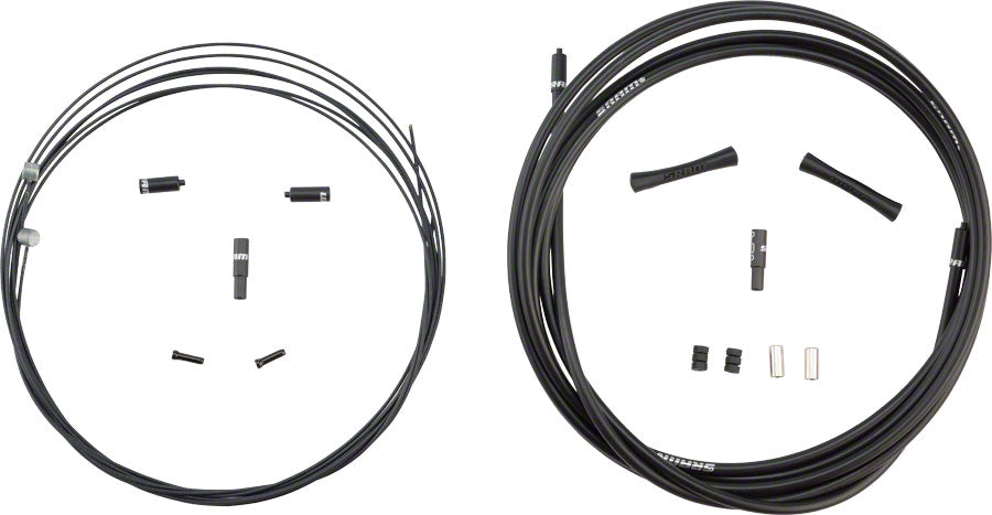 SlickWire MTB 5mm Brake Cable and Housing Set Black - Bicycle Warehouse