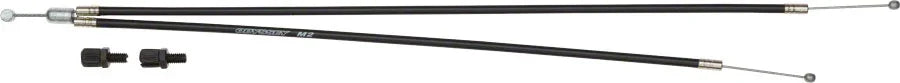 M2 Monolever Dual Upper Cable 440mm Length Black - Bicycle Warehouse