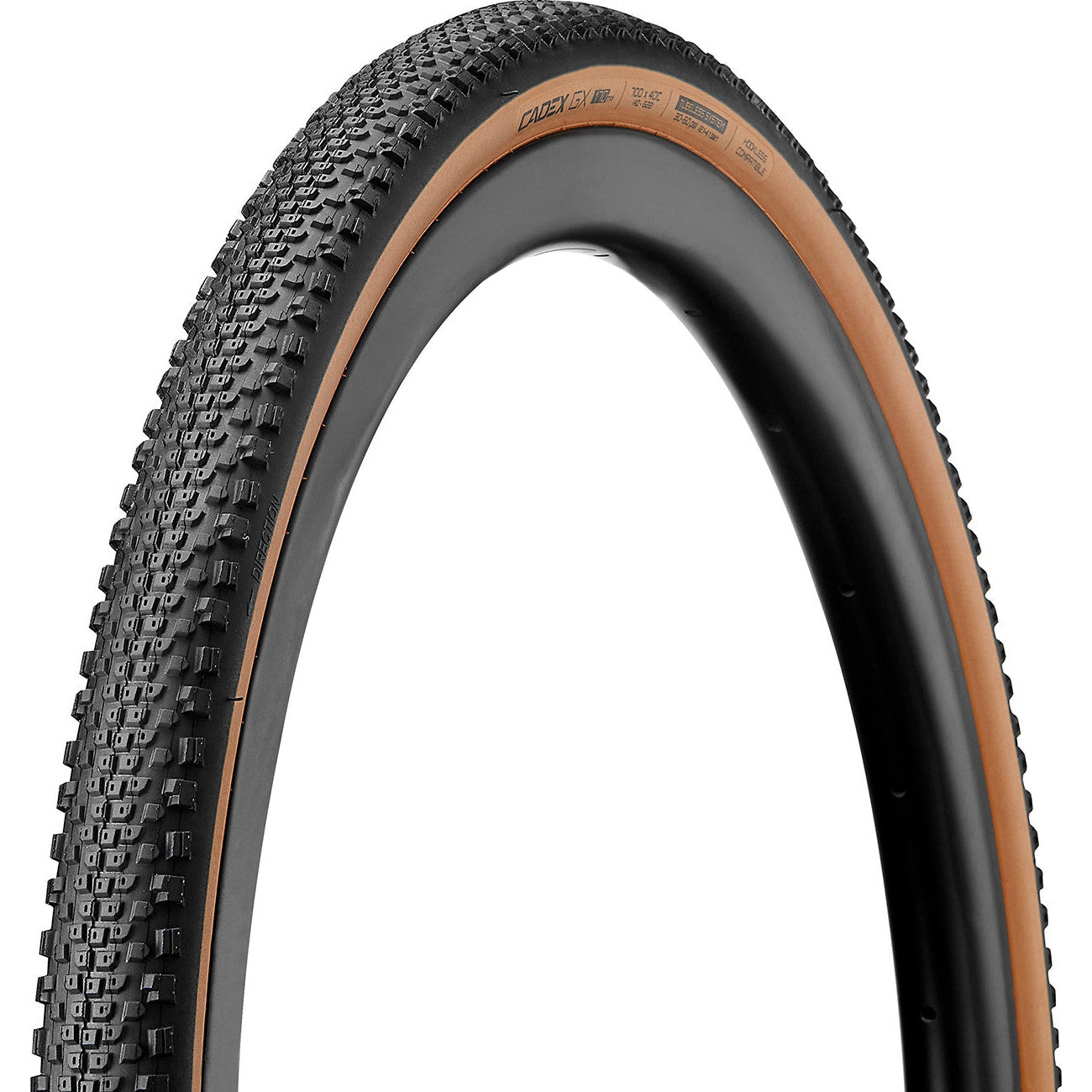 Cadex GX Gravel Bike Tire, 700c x 40c - Tir - Bicycle Warehouse