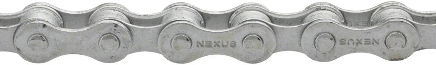 Nexus CN-NX10 Chain - Single Speed 1/2" x 1/8" 114 Links Silver Bulk Box of 20 - Bicycle Warehouse