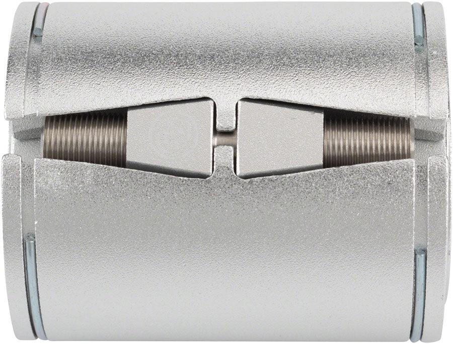 Bushnell Eccentric Classic Bottom Bracket - 68mm x 54mm Silver - Bicycle Warehouse