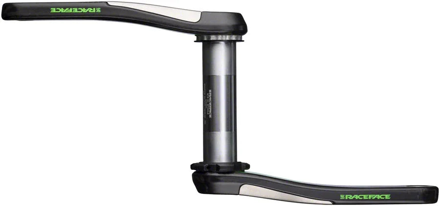 RaceFace ERA Crankset - 175mm Direct Mount 136mm Spindle CINCH Interface Carbon Green - Bicycle Warehouse