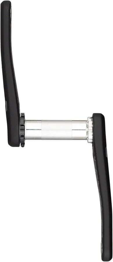 CK-1 Carbon Crankset - 165mm 2-PC Direct Mount SRAM 3-Bolt 30mm Spindle BLK - Bicycle Warehouse