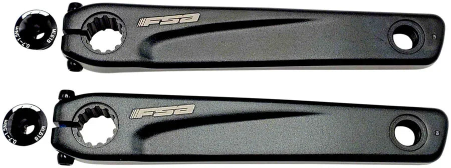 Full Speed Ahead CK-603 Bafang M800 Ebike Crank Arm Set - 170mm Black - Bicycle Warehouse