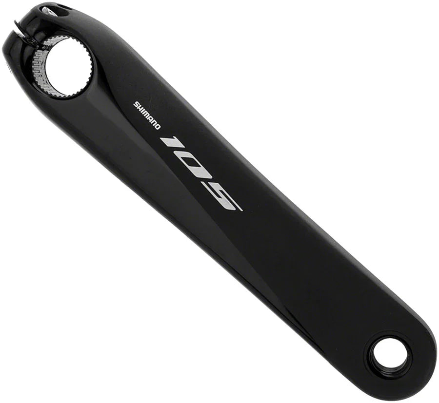 105 FC-R7000 Crankset - 170mm 11-Speed W/O Rings 110 BCD Hollowtech Crank Arms Hollowtech II Spindle Interface BLK - Bicycle Warehouse