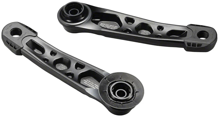 e*thirteen Helix Race Alloy e*spec Crank Arm Set - Fazua Ride 60 18mm Offset 165mm Self Extractor BLK - Bicycle Warehouse