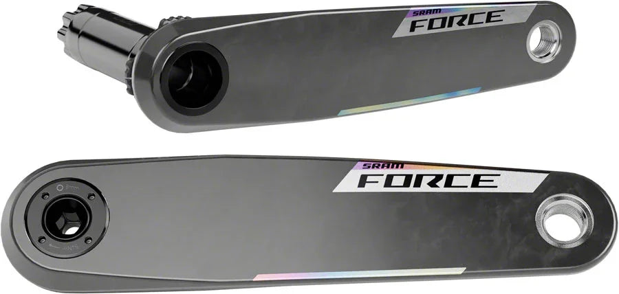 SRAM Force Crank Arm Assembly - 172.5mm 12/13-Speed 8-Bolt Direct Mount DUB Spindle Carbon E1 - Bicycle Warehouse