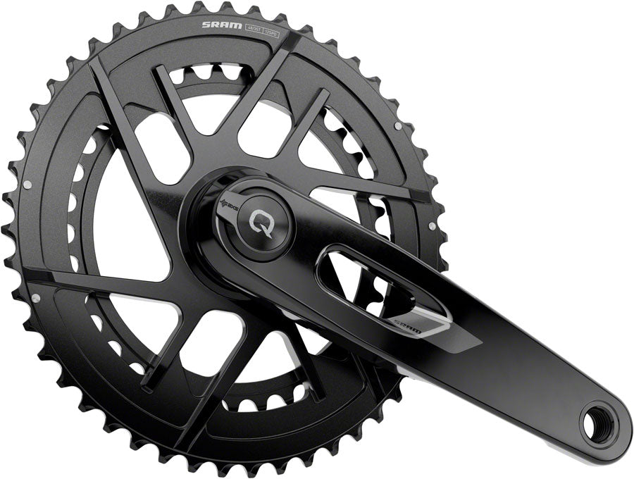 SRAM Rival AXS Power Meter Crankset - 175mm 12-Speed 48/35t 8-Bolt Direct Mount DUB PM Spindle Carbon E1 - Bicycle Warehouse