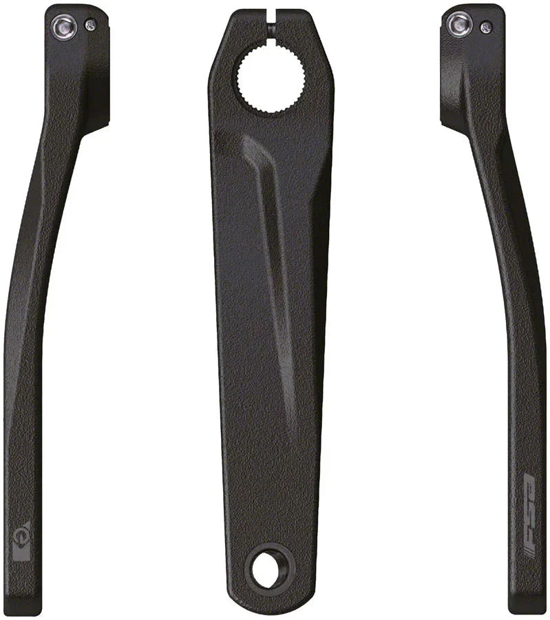Full Speed Ahead CK-752 Shimano STEPS Ebike Crank Arm Set - 160mm Hollowtech II BLK - Bicycle Warehouse