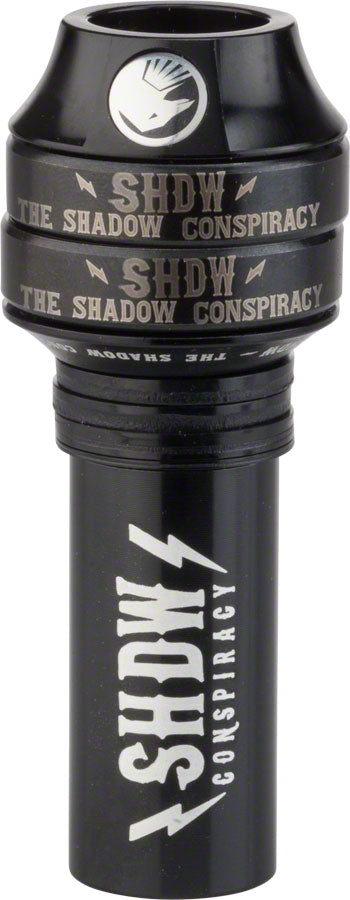 Stacked Mid Bottom Bracket Black 19mm - Bicycle Warehouse