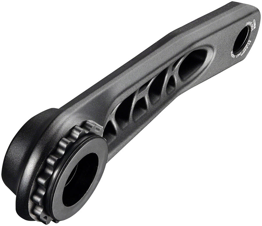 E*thirteen Helix Core Crankset - 165mm 73mm 24mm Spindle P3 Connect Interface BLK - Bicycle Warehouse