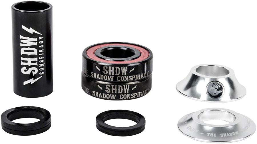 Stacked Bottom Bracket - 19mm Mid Raw Polish - Bicycle Warehouse