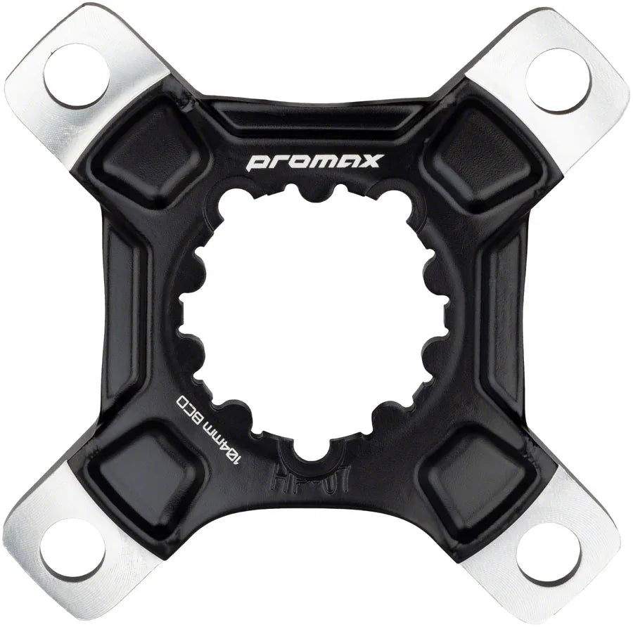 Direct Mount Crank Spider - 104 BCD 4-Bolt SRAM 3-Bolt Mount Style For Use w/ CK-1 Carbon Cranks Only BLK - Bicycle Warehouse