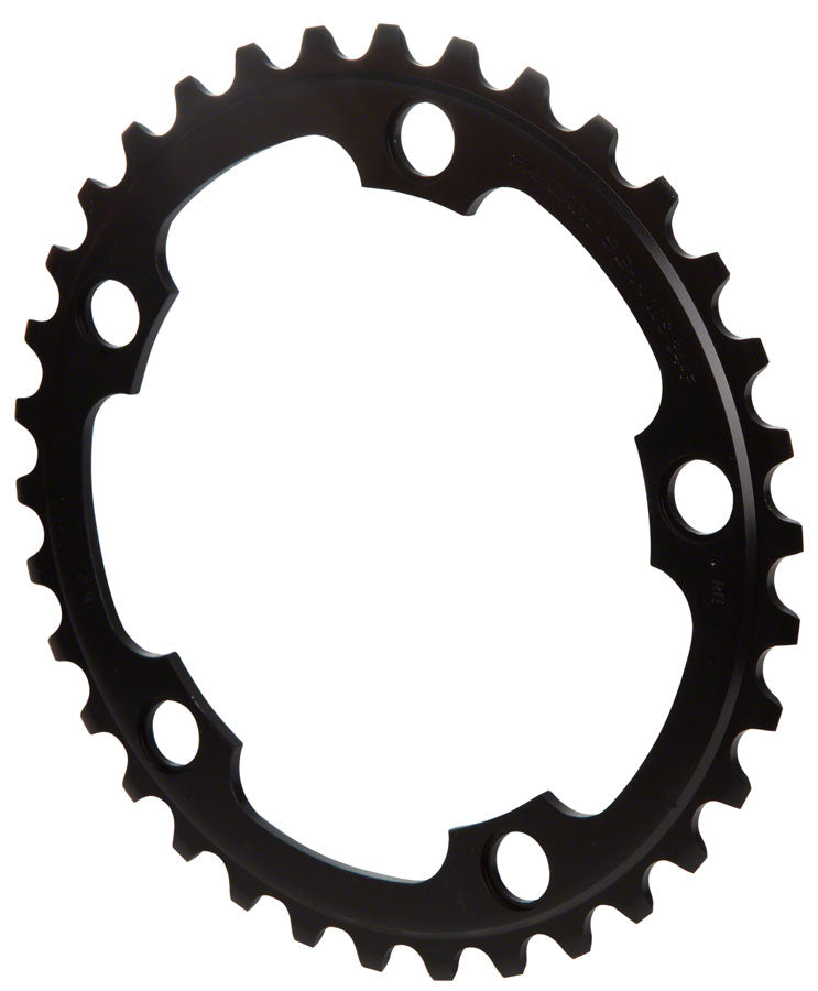 R565 Chainring - 34t 110 BCD 5-Bolt 10-Speed Black - Bicycle Warehouse