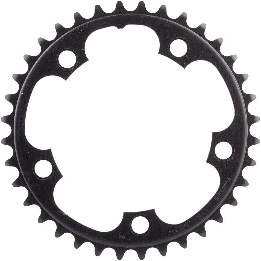 RS500 Chainring - 36t 110 BCD 5-Bolt 11-Speed Black - Bicycle Warehouse