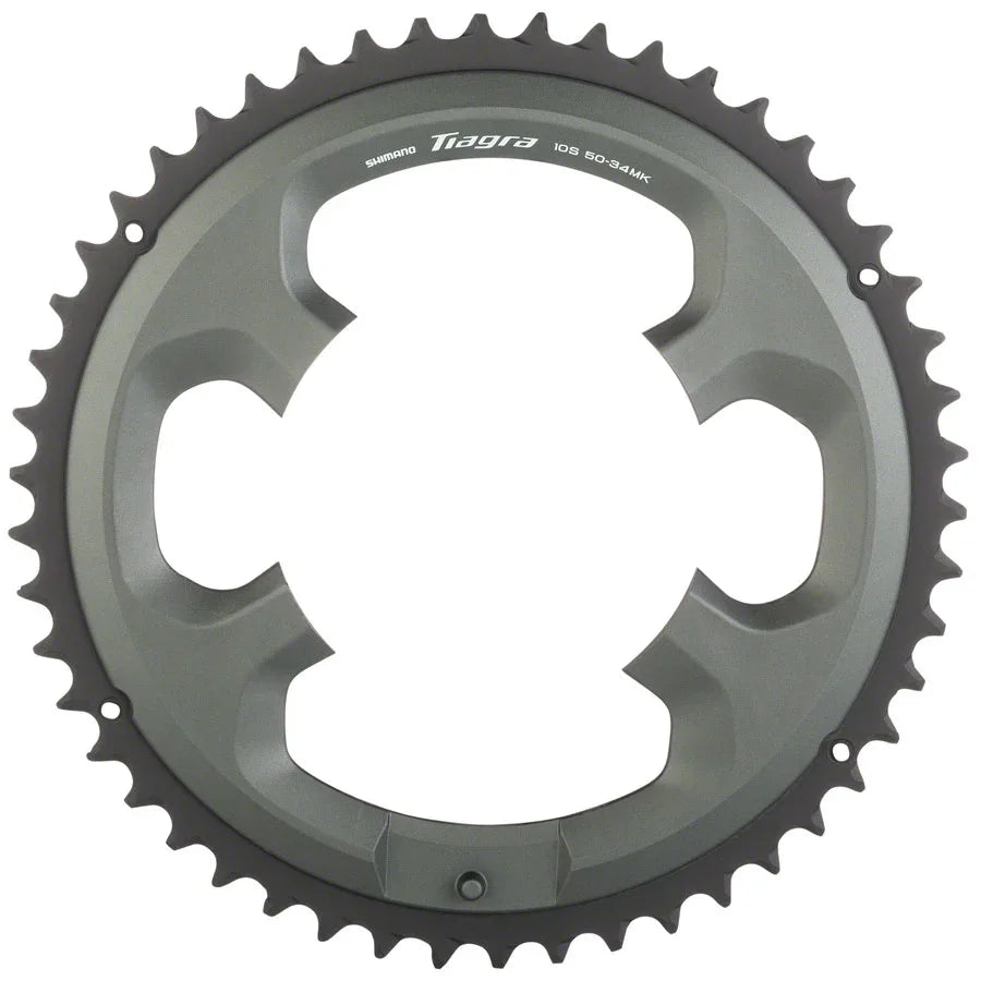 Tiagra FC-4700 Chainring - 50t 110 BCD Asymmetric Black - Bicycle Warehouse