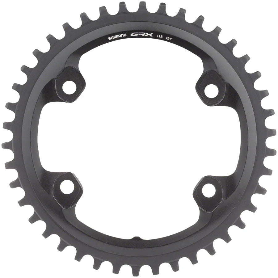 GRX RX810 Chainring - 42t 110 BCD 4-Bolt 11-Speed Black - Bicycle Warehouse