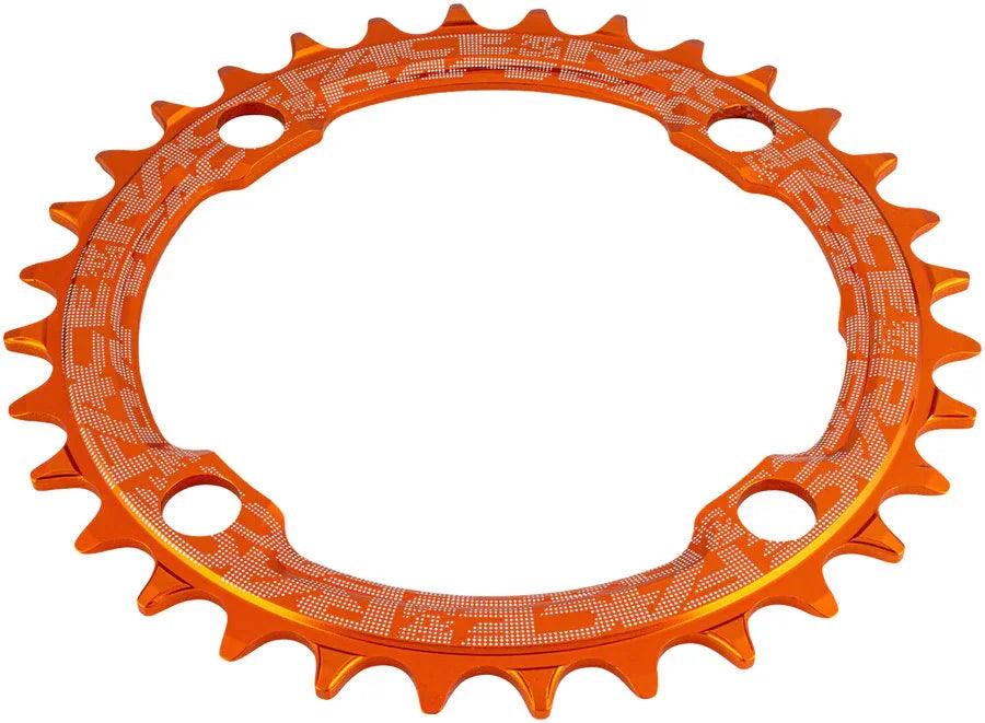 RaceFace 1x Narrow Wide Chainring - 36t 104 BCD 10-12 Speed 7075 Aluminum Orange - Bicycle Warehouse