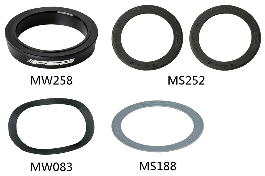 Full Speed Ahead Bottom Bracket Adaptor - BBRight Bottom Brackets to 386 EVO Cranks - Bicycle Warehouse