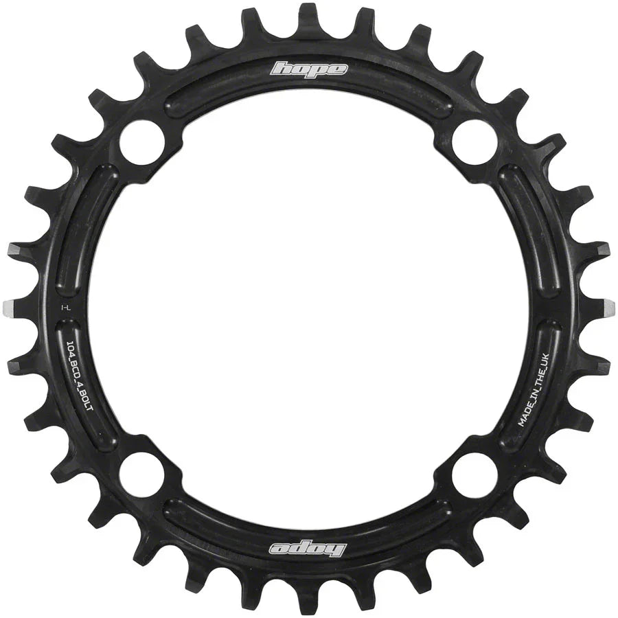 Retainer Chainring - 36t 104 BCD R22 Black - Bicycle Warehouse