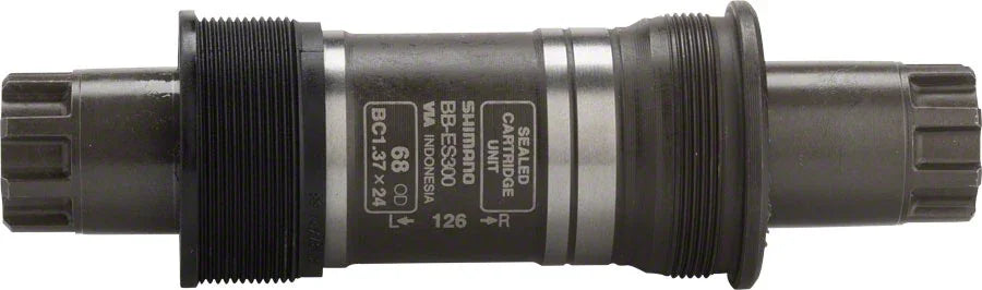 ES300 68 x 126mm Octalink V2 Spline English Bottom Bracket - Bicycle Warehouse