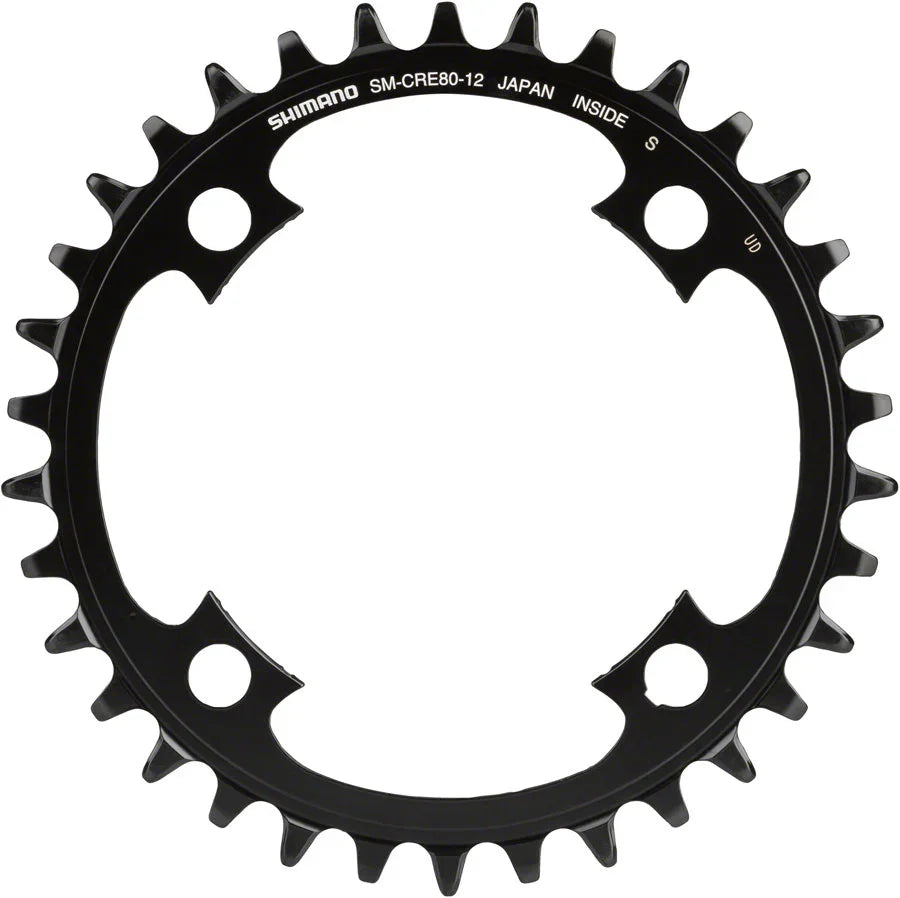 SM-CRE80-12 eBike Chainring - 34t SM-CRE80-12-B - Bicycle Warehouse