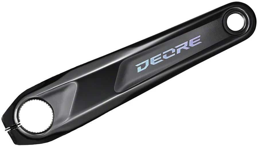 Deore FC-M6100-1 Left Crank Arm - 175mm Black - Bicycle Warehouse