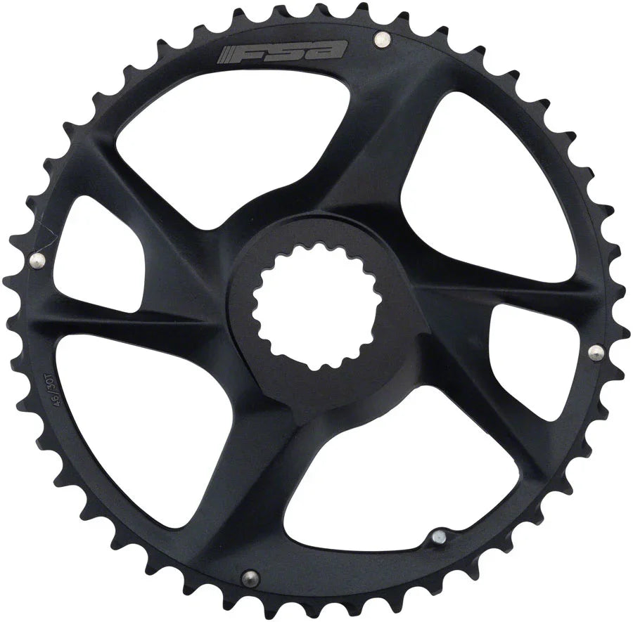 Full Speed Ahead SLK Modular Direct-Mount Chainring 11-Speed 48t Black - Bicycle Warehouse